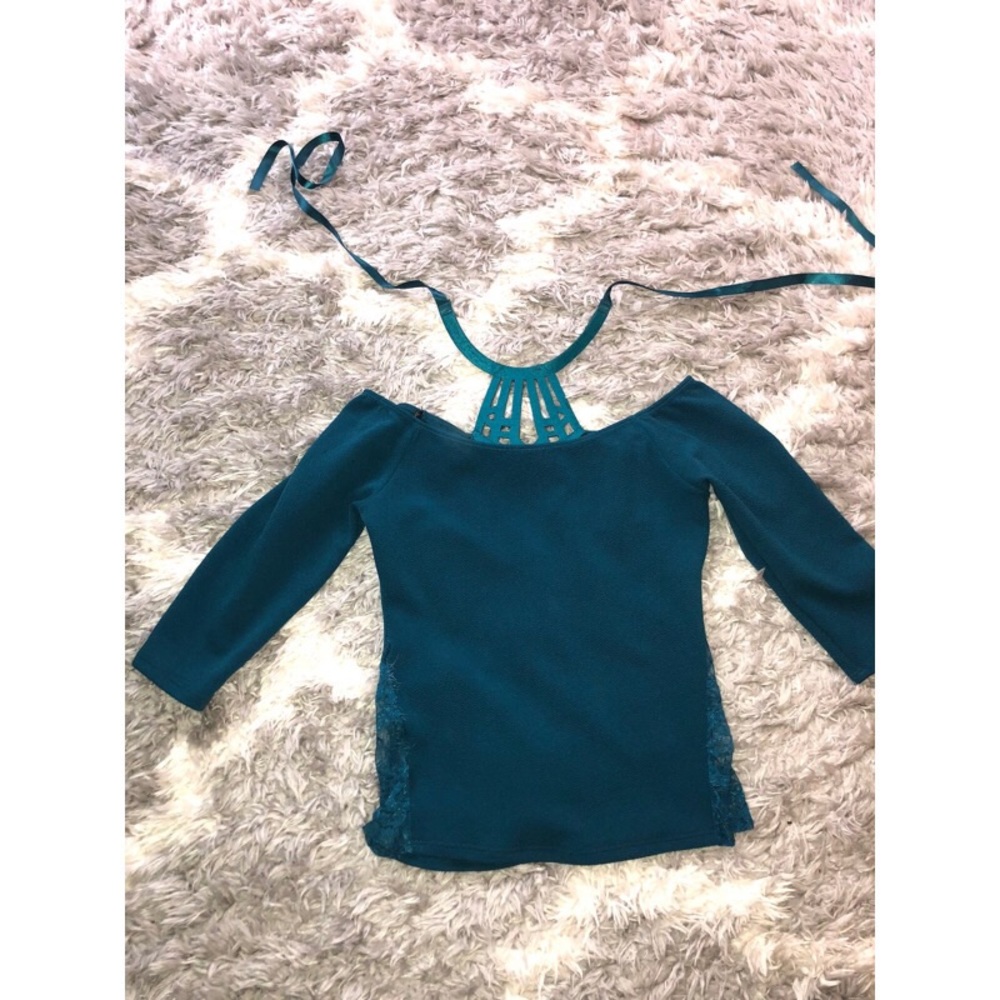 Turquoise top - Picture 3 of 3